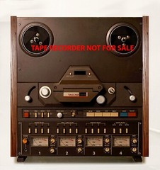TASCAM 32, 34B Reel to Reel NATURAL WOOD SIDE PANELS