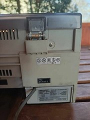 Sharp VZ 1500 both sides play disc stereo system vintage Japanese HI FI