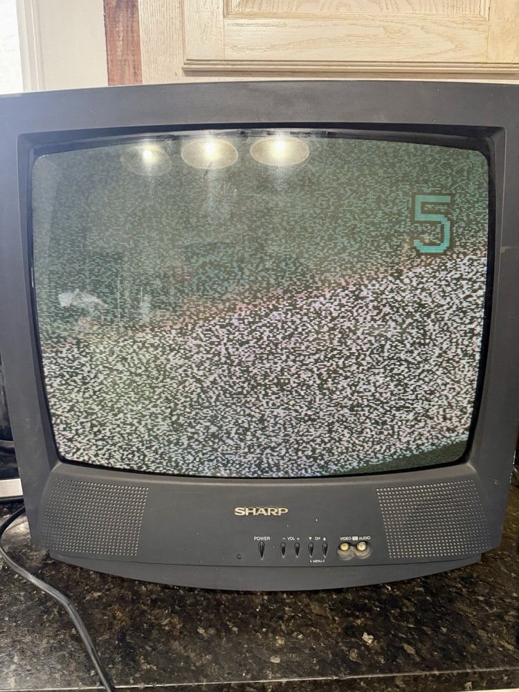 Sharp 19 inch Color TV 19N-M100 Year 2000 TESTED Working