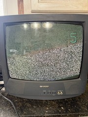 Sharp 19 inch Color TV 19N-M100 Year 2000 TESTED Working