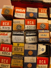 Lot of 40 GE Rca Philco Sylvania Raythoeon WESTINGHOUSE Vacuum TUBES
