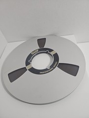 VINTAGE BASF PROFESSIONAL 1800 SERIES 10.5″ Aluminum METAL TAKE UP Reel to Reel