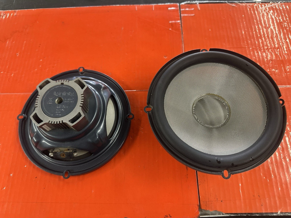 2 Infinity Kappa 60.7cs Speakers 6.5″ 6 1/2″