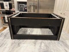 Crown By Jeln – Vintage Oiled Walnut Cabinet 6U Rack Mount VTG HiFi Wood Veneer
