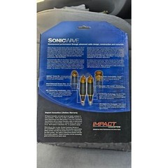 NIB SonicWave By Acoustics Component video+S/PDIF Digital Audio Interconnect 3ft