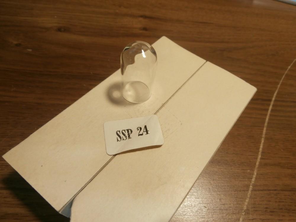 SSP24 DE-SOLDERING GLASS DOME, FITS VINTAGE SYLVANIA SS200,NOS
