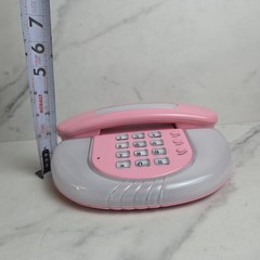 VINTAGE Pink 90’S RAINBOW PHONE RING FLASH TELEPHONE YAZUMI TAIWAN
