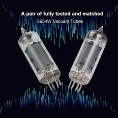 Tested 6K4 Vacuum Tubes – Pair of Matched 6AK5/6J1 Replacements for Clear Sound