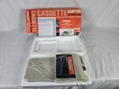 Vintage Audiovox Cassette Adaptor for 8 Track Players – In Original Box Untested