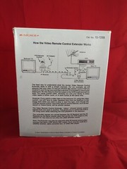 Vintage Archer Video Remote Control Extender 15-1289 Radio Shack Tandy