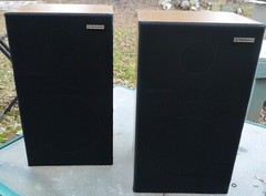 Pioneer CS-G203 3-Way Speaker System 100 Watts 6 OHM Restored w/Grills Tested
