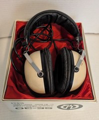 Pioneer SE-30A Stereo Headphones & Case Japan – Tested & Extra Jack adapter!