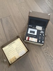 Vintage 1970s Audiotronics Analog Tape Recorder Cassette Deck Model 130A