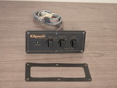 VINTAGE 1995 Klipsch SW-12 CONTROL PLATE ONLY