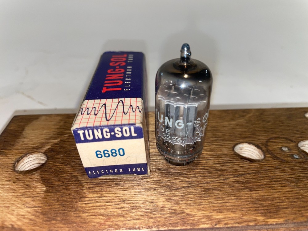 6680 12AU7A vacuum, Tung-Sol, USA NOS