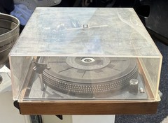Vintage BIC Model 1000 Electronic Belt Drive Turntable Record Player For Parts