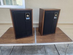 ALLEGRO 3000 by Zenith HOME STEREO SPEAKERS vintage — LOCAL PICK UP SAN JOSE,CA