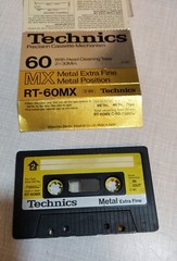 📌 VTG RARE Technics RT-60MX Metal Cassette Tape # Japan