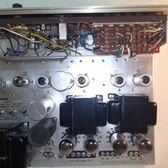 Vintage Fisher Stereo Master Control X-101-C Tube Amplifier