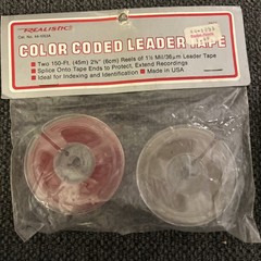 3 AMPEX Leader Tape 3″ 2.0 Mil Mylar 1/4 In X 150 Ft. 2- Realistic 150 Ft (V6)
