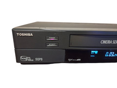 Toshiba M765 6 HEAD Cinema Series VCR VHS Player Remote HDMI Converter Serviced