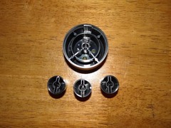 OEM Volume / Control Knobs for ONKYO A/V Tuner Amplifier TX-SV 525 – SET OF 4