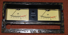 1 Matched Pair Sharp/Optonica RT2050U analog VU Meters very good tested w bezel