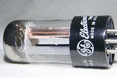 NOS/NIB GE GZ34/5AR4 O-Getter Rectifier Vacuum Tube Made in USA 1961