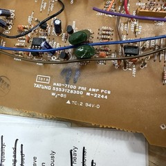 NAD 7100 Receiver Parts Read – Pre Amplifier Board – Read