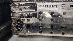 Crown Power Line One Power Amp w/ Wood Case Professionally Serviced Stereo Equip