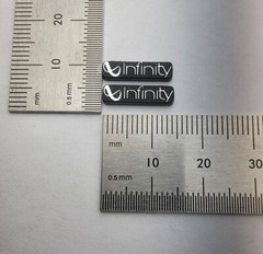 Infinity Tweeter Badge Emblem Logo Name Plate Custom Made