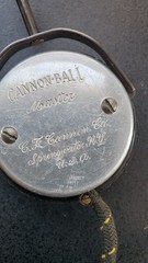 C.F. Cannon Co. Cannonball Master Headphones Black Silver 6.35mm Headband On-Ear