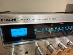 Vintage Hitachi SR-5150 Receiver Tested Works Great Led Upgrade Rare Receiver