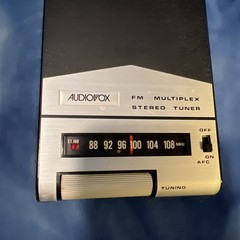 Audiovox Fm-8a Fm Radio Multiplex Tuner Adapter For 8 Track Player