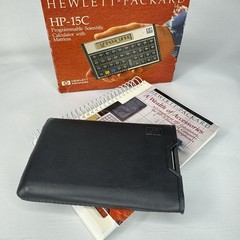 Hewlett-Packard HP-15C Programmable Scientific Calculator 1987 Vintage