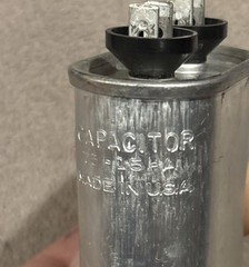 Vintage Bell + Howell 45692 16mm GE Capacitor 75-15-A 7.5uf 330VAC # 72F4124