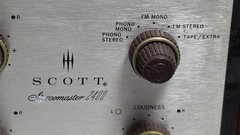 Vintage H.H. Scott Stereomaster 2400 Solid State Wideband FM Stereo Tuner Amplif