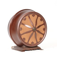 1925 Baldwin 99 Round Radio Speaker w/Concentric Snail Shell Horn * Works Great