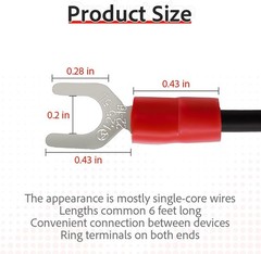 Effortless 6-ft Turntable Ground Wire – Connect with No Fuss and Clear Sound