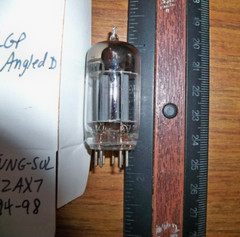 Strong TUNG-SOL Long Gray Plate Angled D Getter 12AX7 / ECC83 Tube – 94/98