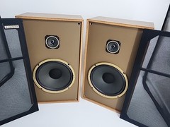 Vintage (1) Pair of Pioneer CS-G103 50W 6 Ohm Speakers – Laminated Wood – TESTED