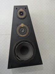 Very Rare RTR PS-1 Vintage Pyramid Speakers – Work but need refoamed
