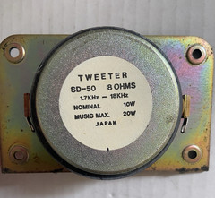 Realistic Minimus 7 OEM Japan Working Replacement SD50 1″ Silk Dome Tweeter