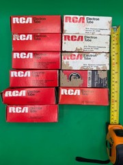 Lot 11 RCA Electron Vacuum Tubes 5R4GB 6JS6C 6CA7 EL34 NOS – RE