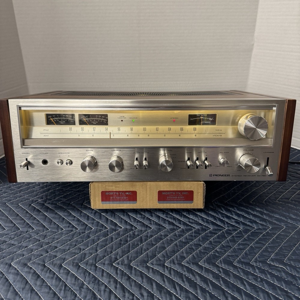 PIONEER SX-780 VINTAGE AM/FM STEREO RECEIVER – SERVICED – CLEANED – TESTED