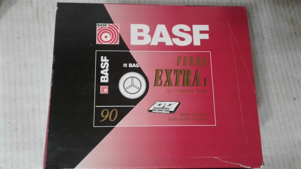 BASF FERRO EXTRA I– 90 Minute Cassette Tapes-20 used clean
