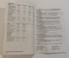 Rockford Fosgate Punch FRC Series Installation & Operation Manual
