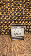 Admiral High Fidelity Name Badge Tube Console Pull