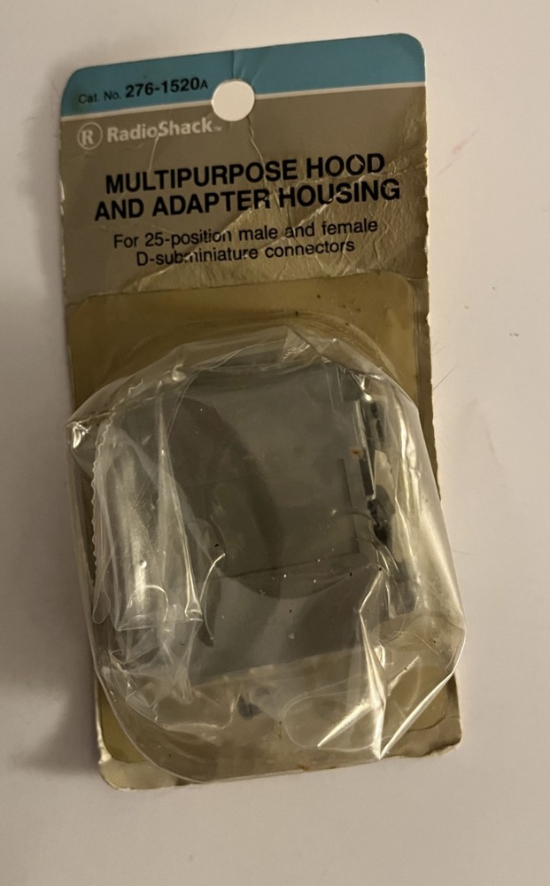 Radio Shack Multipurpose Hood & Adapter Housing 276-1520A Archer 🔥NEW NOS💥