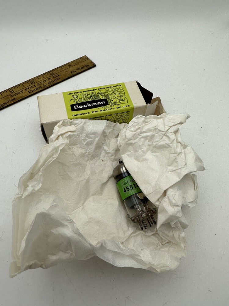 VINTAGE Beckman 45518 Vacuum Tube